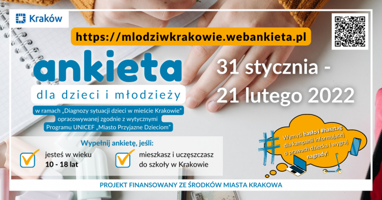 Zachęcamy do wzięcia udziału w ankiecie i konkursie