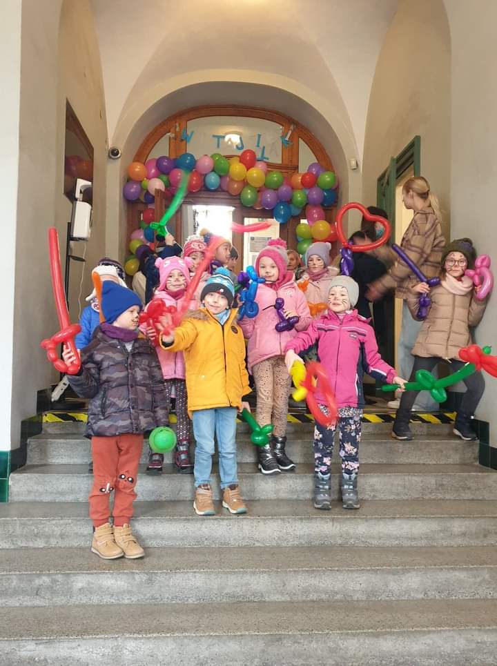 Przedszkolaki w naszej szkole