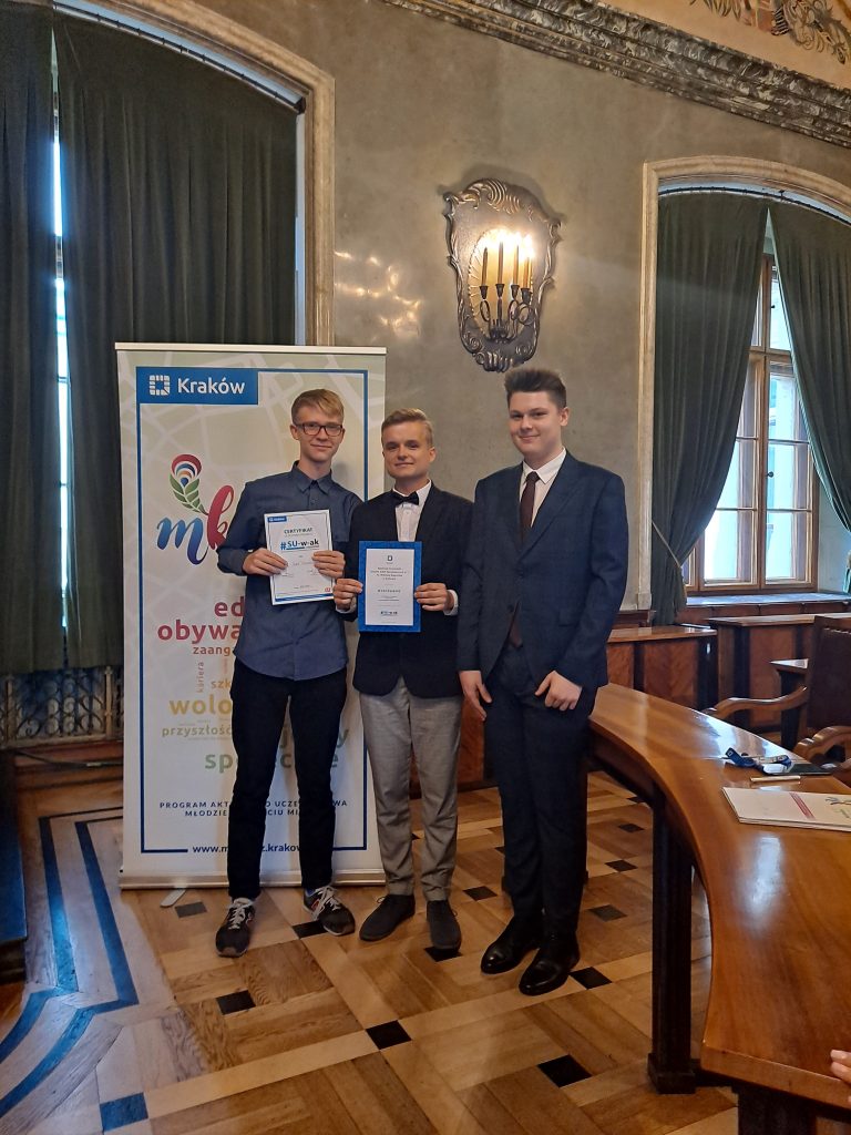Wyróżnienie dla Samorządu Uczniowskiego