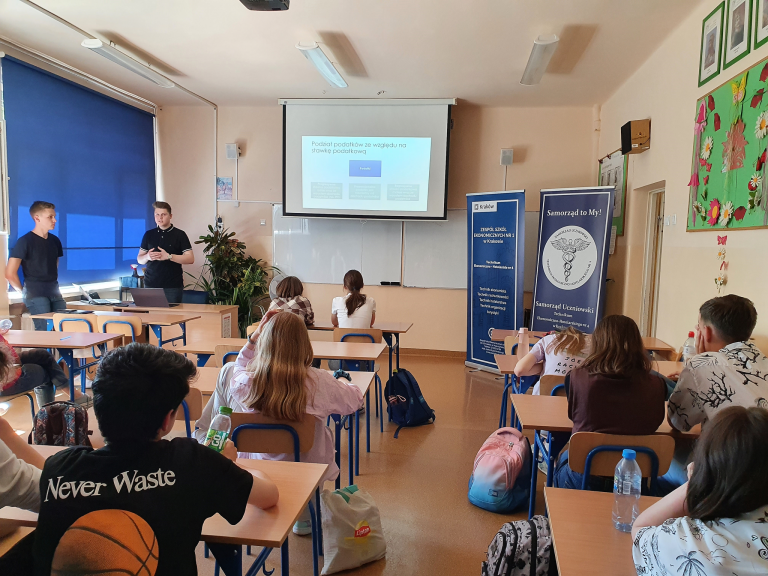 Zajęcia dla uczniów ze Szkoły Podstawowej nr 21