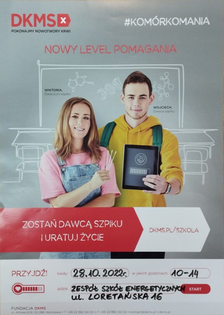 Akcja rejestracji dawców szpiku