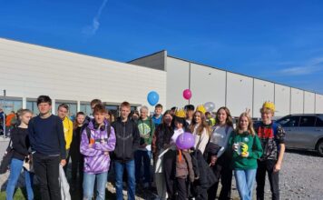 Klasa 1 C w firmie Targi w Krakowie