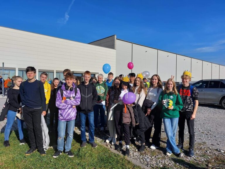 Klasa 1 C w firmie Targi w Krakowie