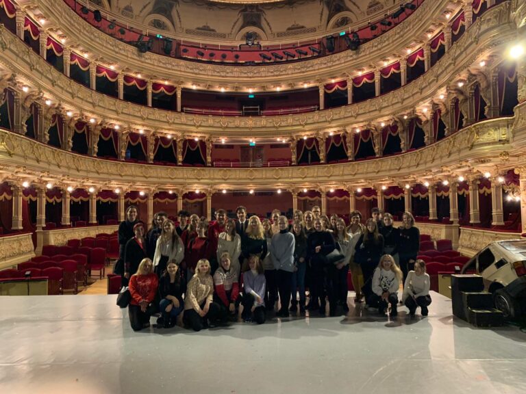 Zwiedzanie Teatru Słowackiego