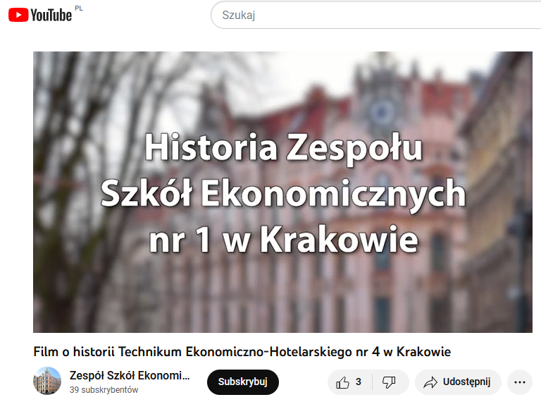 Film o historii naszej szkoły