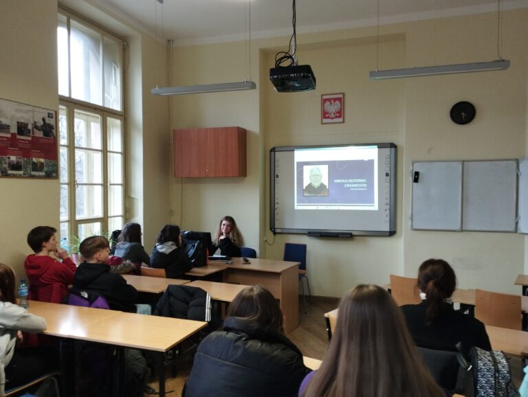 Lekcje o Koperniku w ramach Programu Szkoła Przyjaciół Kopernika