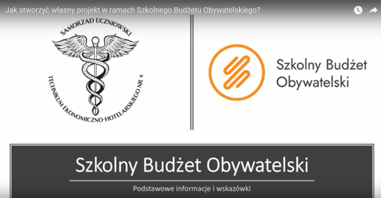 Zachęcamy do składania projektów w ramach Szkolnego Budżetu Obywatelskiego (termin 24 II)