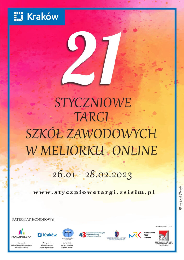 Dni Otwarte On Line W Naszej Szkole W Ramach Xxi Styczniowych Targów Szkół Zawodowych W Meliorku 8661