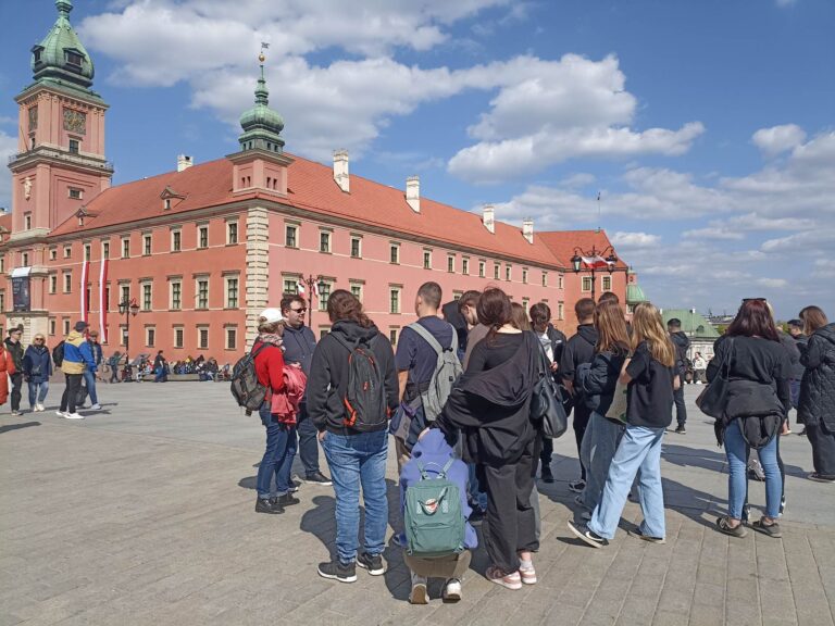 1D i 1F na wycieczce w Warszawie