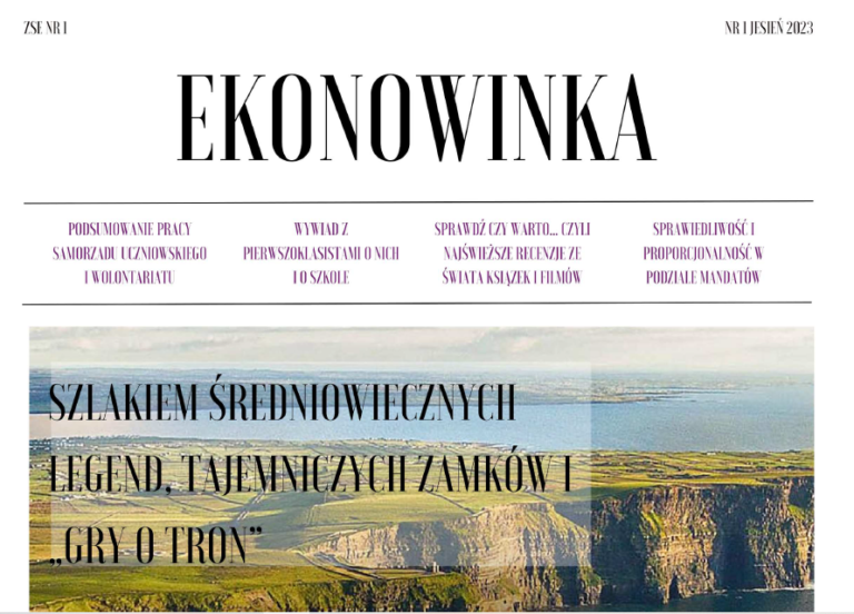 Najnowszy numer „Ekonowinki”