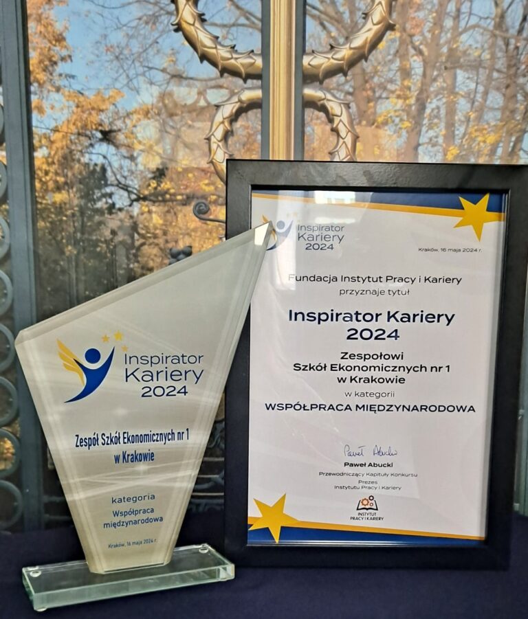 Nasza szkoła uhonorowana tytułem “Inspirator Kariery 2024”