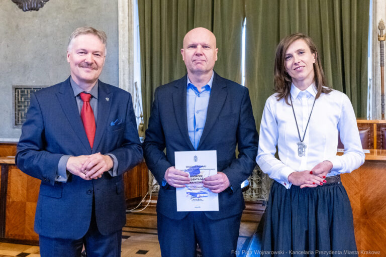 Nagroda Prezydenta Miasta Krakowa dla p. Wicedyrektora Wojciecha Polańskiego
