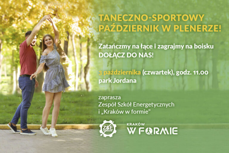 Nasi Uczniowie w akcji „Taneczno-sportowy październik w plenerze”