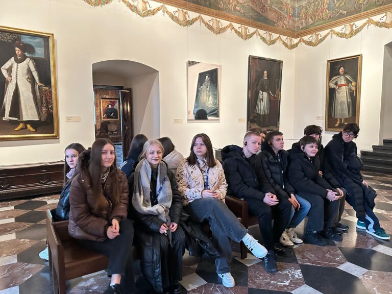 Klasa 1B na Wawelu