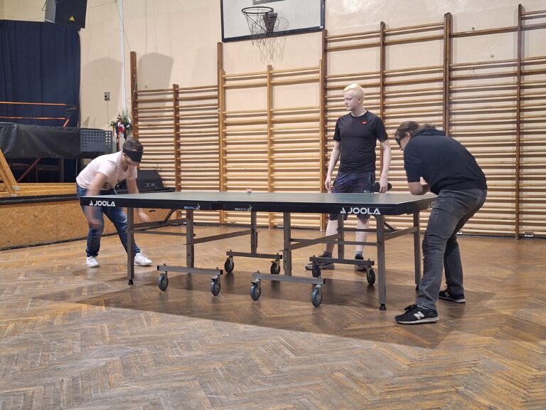 Zajęcia sportowe w Szkole dla Dzieci Niewidomych i Słabowidzących