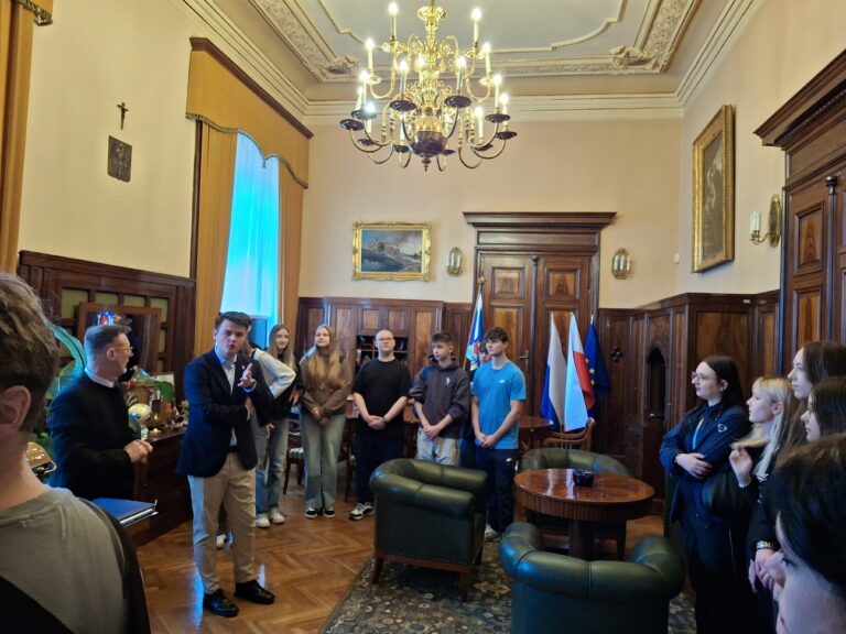 3D w Magistracie Krakowa w ramach projektu „Uczeń-Obywatel”