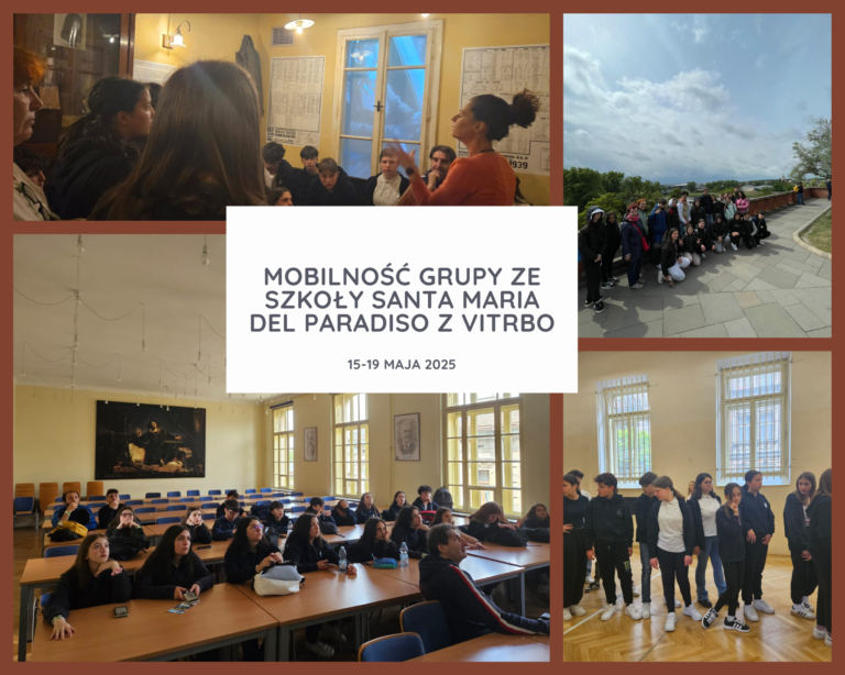 Uczniowie z Włoch w naszej szkole w ramach projektu Erasmus+