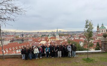 Wycieczka 3C i 4B do Pragi i Morawskiego Krasu