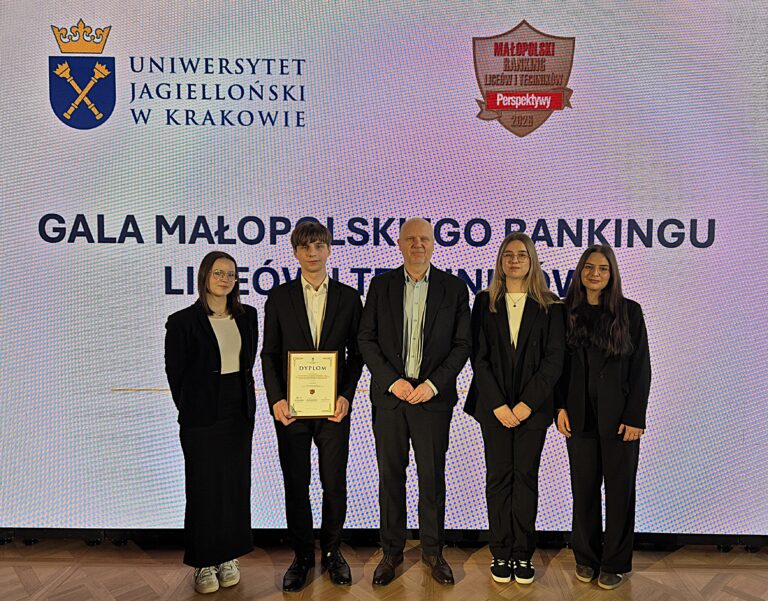 Wręczenie nagrody Małopolskiego Rankingu Liceów i Techników PERSPEKTYWY 2026