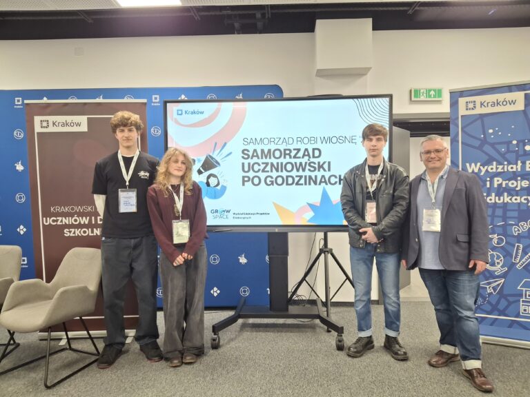 Nasi Uczniowie na warsztatach „Samorząd Robi Wiosnę”