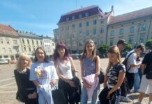 Klasa 5 D na zajęciach Animacja czasu wolnego