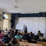 Spotkanie z p. Emilią Dudą, pracownikiem Portu Lotniczego Kraków Balice