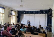 Spotkanie z p. Emilią Dudą, pracownikiem Portu Lotniczego Kraków Balice
